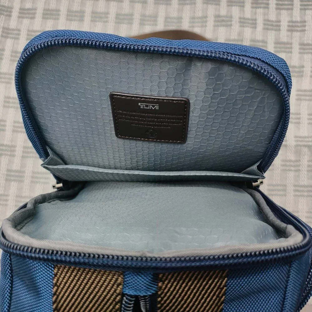 NWT Tumi Alpha Bravo Monterey Blue Anti-Theft Sling | Tactical Crossbody Bag